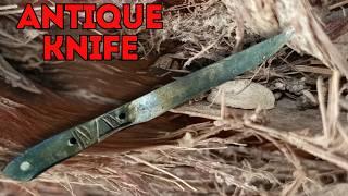 Vintage Rusty Chef's Knife Restoration