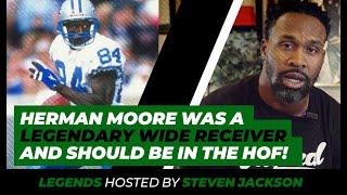 Right This Wrong: Herman Moore’s Legendary NFL Numbers Are Hall of Fame Worthy!