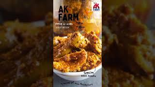 AK Farm #desi #flavor # village life # achar with paratha