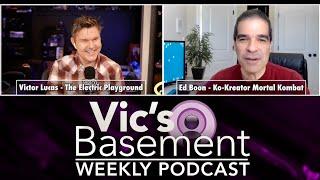 Ed Boon talks Mortal Kombat 11! Terminator! RoboCop! & More! - Vic's Basement - Electric Playground