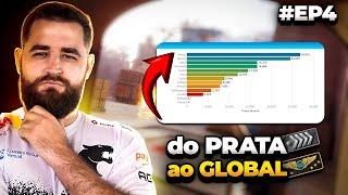 do PRATA ao GLOBAL CS2 #4 - UM 360 NO MAP MAIS PUGZEIRO DO CS2 [MIRAGE]