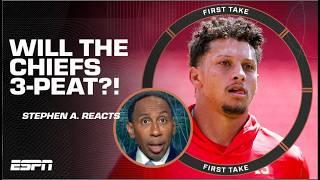 Stephen A. SHUTS DOWN Chiefs’ 3-peat quest?! Shannon Sharpe RESPONDS  | First Take