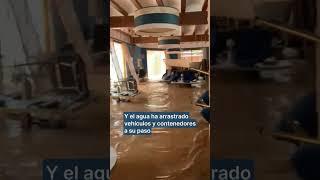 El temporal causa graves inundaciones en Valencia