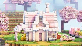 Minecraft: How to Build a Cherry Blossom House