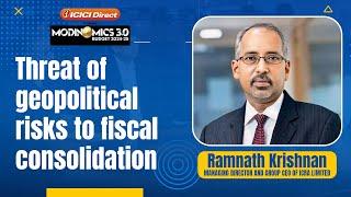 #Modinomics | Budget 2024-25: ICRA MD Reveals Threat Of Geopolitical Risks To Fiscal Consolidation