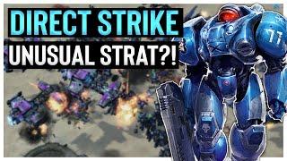 We did the most UNUSUAL strategy in Direct Strike! Starcraft 2