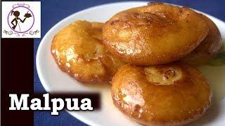 Bengali Rosher Malpua Recipe | Bengali Sweets Malpua | Easy Simple Malpua Recipe with Sooji