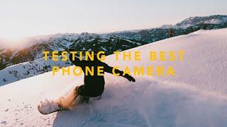 I TESTED A PHONE CAMERA WITH PROFESSIONAL SNOWBOARDERS! 108MP Penta Camera (Mi Note 10 )