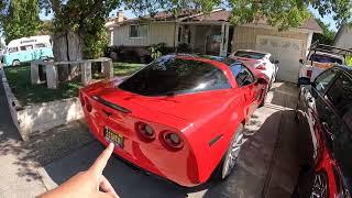 C6 CORVETTE Gets CUSTOM PLATES And NEW “MOD”!!