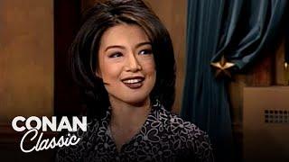 Ming-Na Wen Was Outshined By Jean-Claude Van Damme’s Butt | Late Night with Conan O’Brien