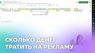 Как рассчитать рекламный бюджет?