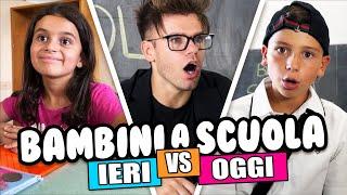 BAMBINI A SCUOLA - IERI VS OGGI - iPantellas