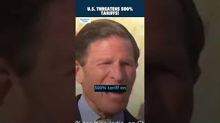 #shorts US Senator Threatens 500% Tariffs On India, China Over Russian Oil