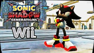 If Shadow Generations was on the Wii...