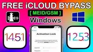 FREE Untethered iCloud Bypass iOS 14.5.1/14.5/12.5.3 Windows| Bypass iCloud Activation Lock iOS 14