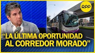 Operadores del corredor morado: “Autoridad no retiraba rutas porque quería estar bien con todos”