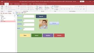 Access database VBA programmer: Create insert update delete and search in another database with code