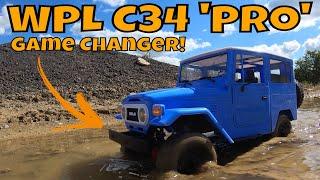 Full Running Test - New WPL C34 'Pro' Full Metal edition. Toyota FJ40 RC