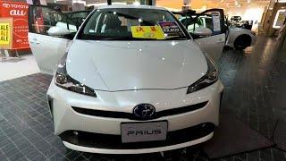 TOYOTA PRIUS S SAFETY PLUS2　INTERIOR　EXTERIOR　プラチナホワイトパールマイカ