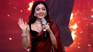 Rashmika Mandanna Superb Hindi Speech @ #Pushpa2 Trailer Launch Event | Patna | Manastars