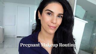 Pregnant Makeup Routine (Minimal, Easy, Natural look)