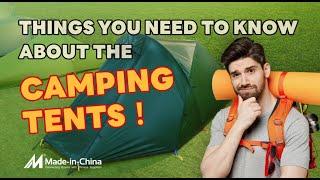 Choosing the Right Tent for Your Special Camping Needs