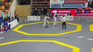 Yiğitcan Kılıç (Ankara) Samet Ayaz (Tekirdağ) Büyükler Türkiye Taekwondo Şamp.  2022 74 kg YarıFinal