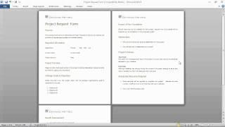 Project Request Form Template