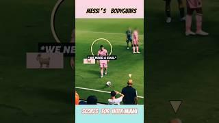 Messi's Bodyguard Scores for Inter Miami #messi #intermiami #football