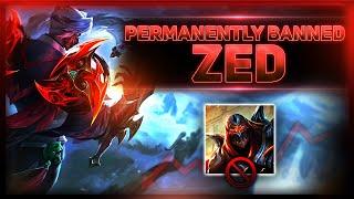 Permanently BANNED: Zed | League of Legends