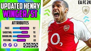 FASTEST BEST UPDATED HENRY WINGER/STRIKER BUILD EA FC 24 Pro Clubs