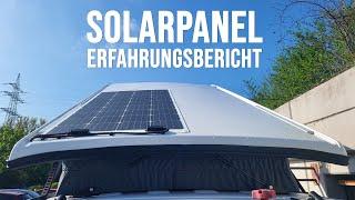 Solarpanel Test - Genug LEISTUNG? VW T5 Camper mit Aufstelldach