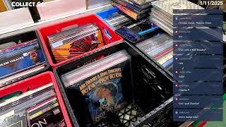 LIVE Vinyl Record Sale (Saturday, 1/11/2025)