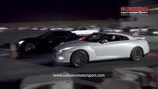 NISSAN GTR R35 vs. SUBZERO MB E63s | Subzero Motorsports