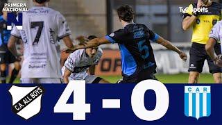 All Boys 4-0 Racing (C)| Primera Nacional | Fecha 4 (Zona A)