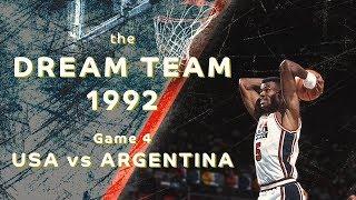 Dream Team 1992: "Return to Olympus"/ Game 4/ USA vs ARGENTINA/ FULL GAME HIGHLIGHTS