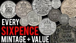 Every Sixpence - Mintage + Value