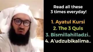 Morning and Evening Adhkar By Mufti Ismail Menk