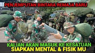 Video Penjemputan Bintara Remaja Baru TNI AD Masuk Satuan | Pendidikan TNI AD