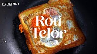 Resep Roti Telor  | ASMR Cooking | HerCook