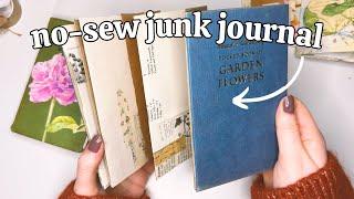 Turn an old book into a no-sew junk journal  Beginner-friendly tutorial