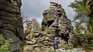 Wunderschöne Wanderung im Erzgebirge - Greifensteine, Röhrenweg und Stülpnerhöhle