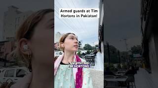 Trying Tim Hortons in Pakistan 