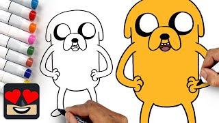 How To Draw Jake the Dog | Adventure Time