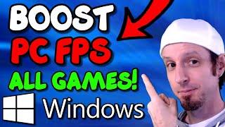 How to Optimize Windows For GAMING - Ultimate FPS BOOST & Performance Settings GUIDE