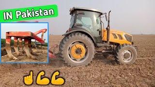 YTO tractor Agri Master 1204 working with heavy cultivator | YTO tractor video in Pakistan