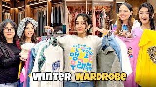 Our Winter Wardrobe Tour | Zainab Key Bag say ye kya mila ?| Rabia Faisal | Sistrology