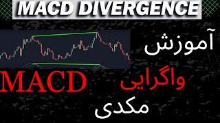 آموزش واگرایی ها. با استفاده از اندیکاتورها (MACD).