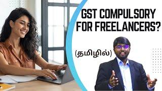 GST for Freelancers   Should Freelancers get GST Registration #gst #gstregistration