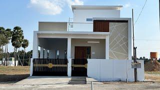 3.5 சென்டில், வடக்கு பார்த்த 2BHK தனி வீடு 9943671311 | Compact House For Sale In Pollachi